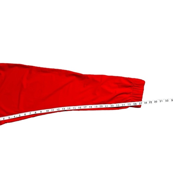 ZYIA Active Everywhere Red Ankle Zipper Jogger Pants- Medium - Picture 12 of 12